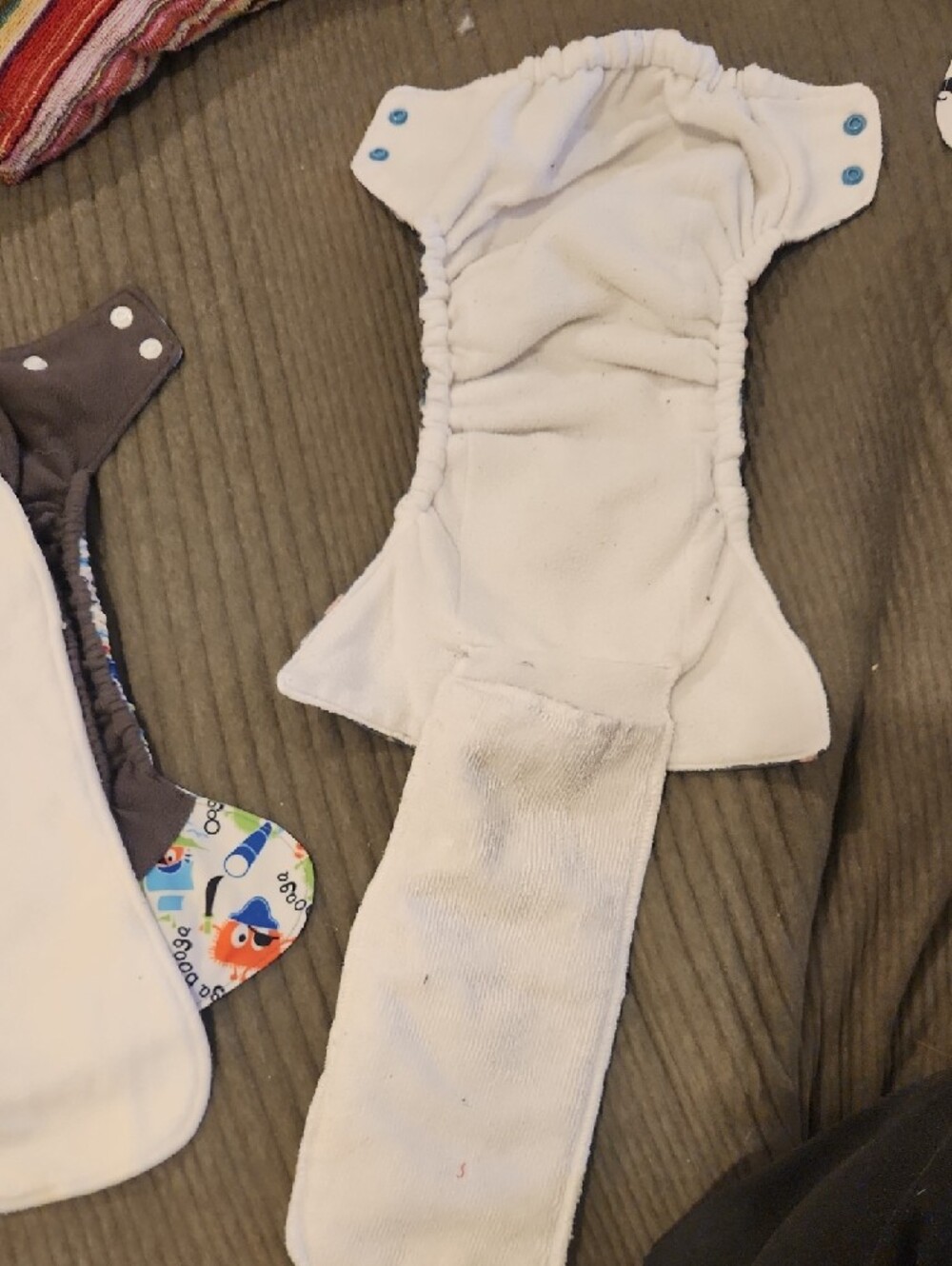 Two All In One Cloth Diapers - Picture 3 of 4